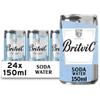 Britvic Soda Water, 24 x 150ml Can view 1