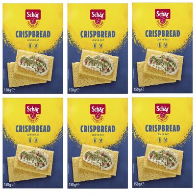 Schr Gluten Free Crispbread Multipack - 6 x 150g