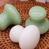 FRCOLOR 2pcs Spa Energy round Massage Stone Mushroom Head for Face and Scalp Massage for Home Spa Relaxation view 2