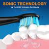 10 Pack Toothbrush Heads Compatible for Fairywill, Replacement Toothbrush Heads for Fairywill FW507/508/551/515/917/959/2011/D1/D3/D7/ D8,Moderately Soft Bristles Brush view 4