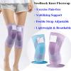 Swellsock Knee Flexwrap 1 Pair, Knee Compression Sleeve, Click Rain Swellsock Knee Brace, Swellsock Knee Brace Plus Size, Soft, Non-slip and Breathable for Women and Men ( Color : Blue , Size : S ) view 4