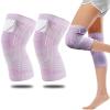 Swellsock Knee Flexwrap 1 Pair, Knee Compression Sleeve, Click Rain Swellsock Knee Brace, Swellsock Knee Brace Plus Size, Soft, Non-slip and Breathable for Women and Men ( Color : Pink , Size : XL ) view 1