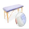 QUIRUMED Disposable Stretcher Sheets, Box of 100, 18 g, Fitted White, Massage Bed Cover, Polypropylene, Soft Material, Hypoallergenic view 3