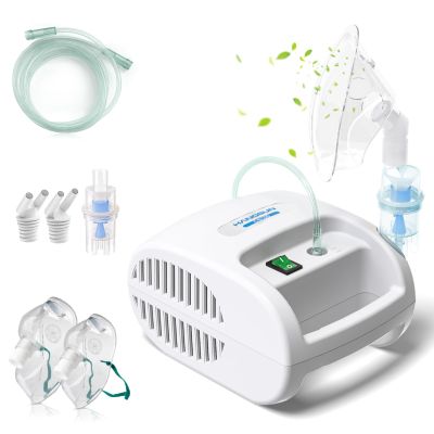 Hangsun CN100 Nebuliser Machine for Adults and Kids, Electric Inhaler, Compact Compressor Vaporiser Device, Nebulizer for Home and Travel Use