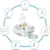 Hangsun CN100 Nebuliser Machine for Adults and Kids, Electric Inhaler, Compact Compressor Vaporiser Device, Nebulizer for Home and Travel Use view 4