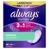 ALWAYS Dailies Panty Liners Normal UNSCENTED 68PK view 1