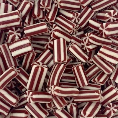 Mini Candy Canes Victorian Gift Jar by The Gourmet Sweet Company