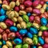 Chocolate Foiled Mini Eggs Victorian Gift Jar by The Gourmet Sweet Company view 1