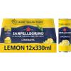 San Pellegrino Italian Sparkling Drinks Classic Taste Original Sparkling Lemon Canned Soft Drink 12 x 330ml view 1