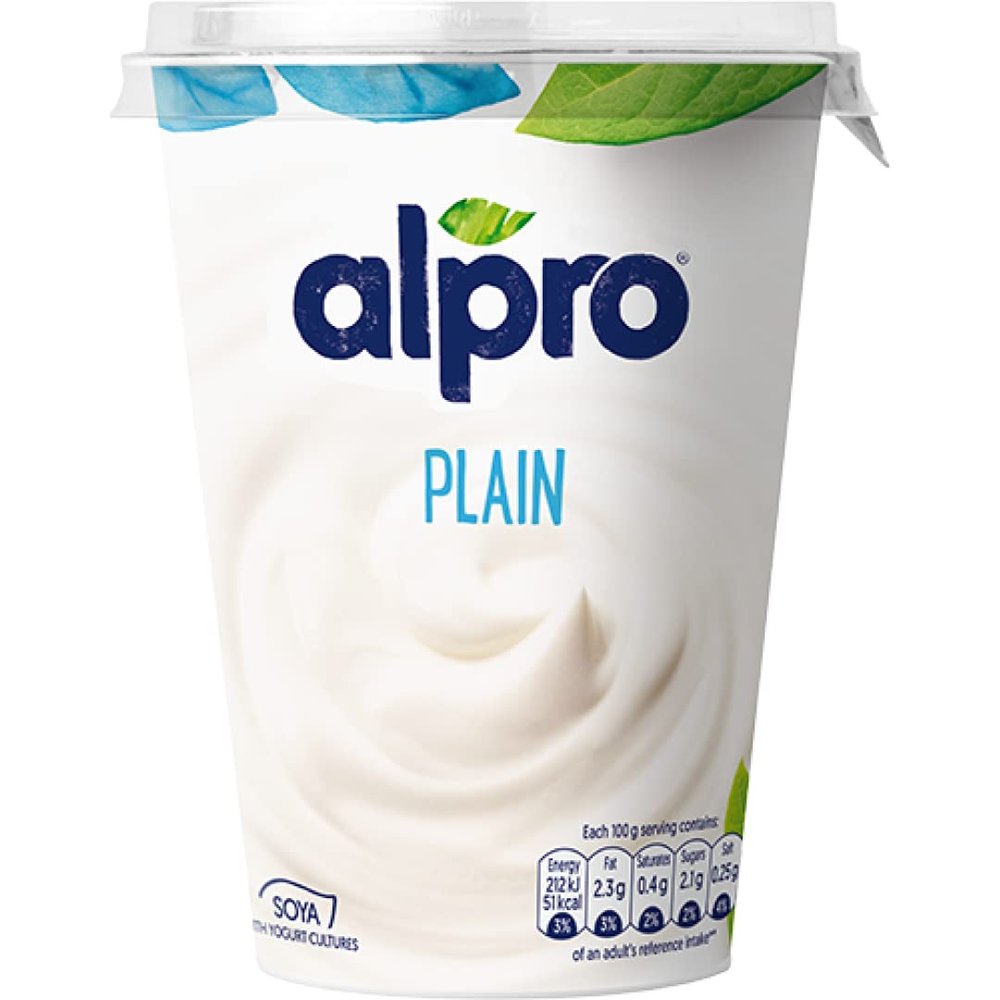 Alpro Natural Yogurt 500gr x 4 Pack