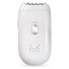 Magnitone PluckIt2 Super Glide Compact Epilator, Long Lasting Hair Removal, for Use on Legs, Underarms & Bikini, USB Rechargeable, 2 Interchangeable Heads, with Storage Pouch view 2