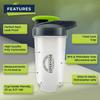 Grown American Superfood Official Shaker Cup | Great for Grown American Superfood and Protein Shakes | 20oz view 3
