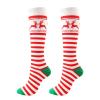 Christmas Compression Socks for Women & Men (3 Pairs) 20-30 mmHg Knee High Long Tube Stockings for Running, Nursing, Hiking, Travel, Flight view 4