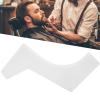 Beard Shaping Template, Home Salon Beard Guide Styling Template Accessory for Trimming, Mustache, Goatee, Neckline and Hairline (White) view 4