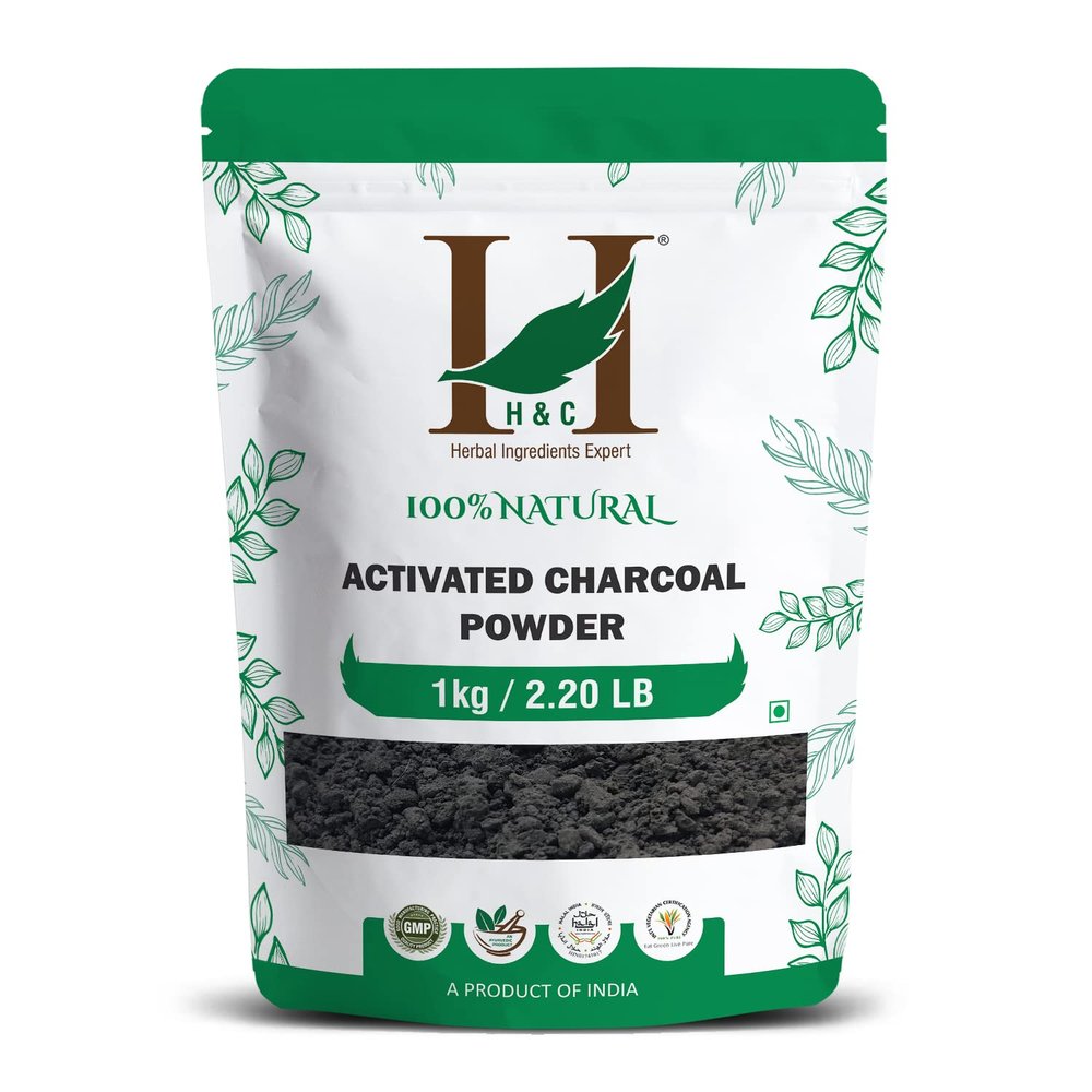 H&C Activated Charcoal Powder - 1Kg Pack