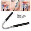 Facial Hair Remover Spring Threader Removal Epilator,Face hair removal device Stainless Steel Beauty Spring Threading Tool Eyebrow Face Epilator Effective Epilator Kit for Upper(Black) view 3