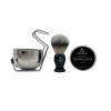 4pcs Shaving Brush Set by Echolly-Premium Mens Shaving Brush,Stainless Steel Stand,Bowl,Shaving Cream Soap,Wet Shaving Kit for Men,Boyfriends,Fathers view 1