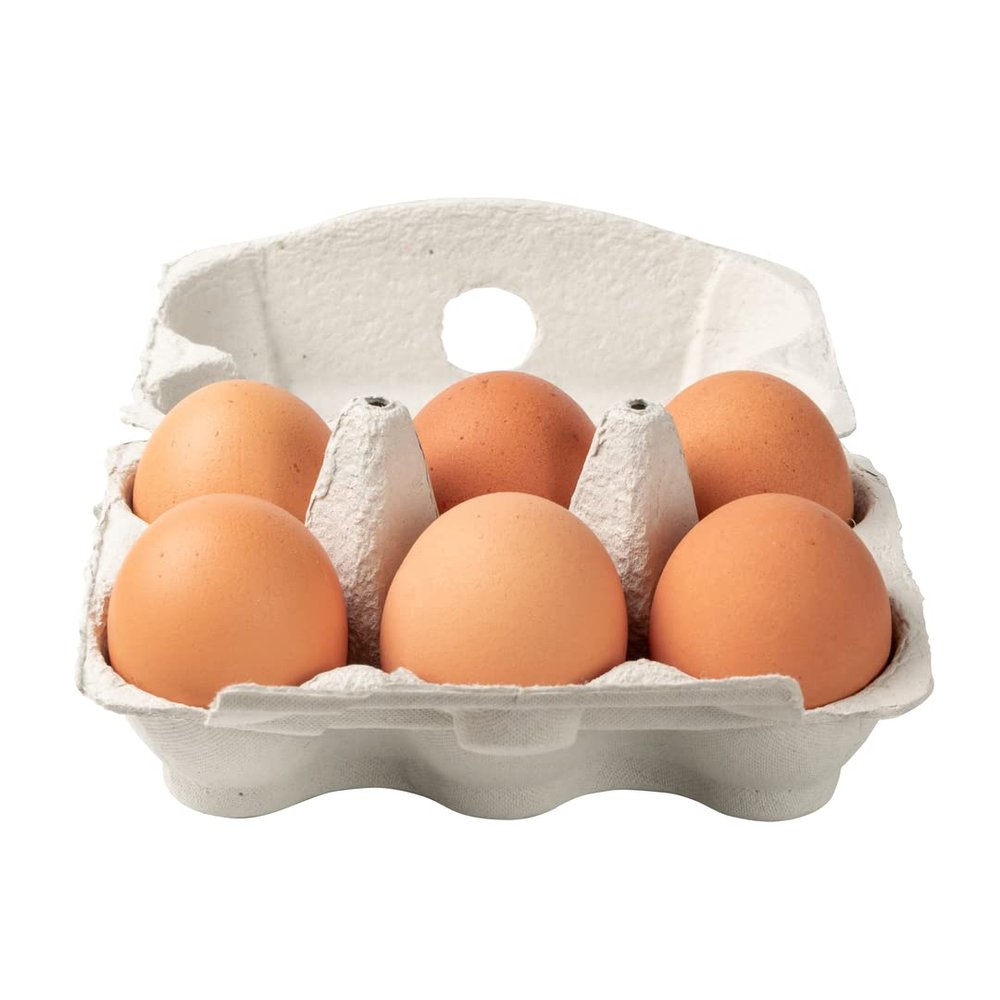 Free-Range Eggs 48 Pack | Large Fresh Eggs from Free-Roaming Hens | Golden Yolks & High-Quality Protein | Ideal for Baking, Breakfast, Meal Prep & Catering