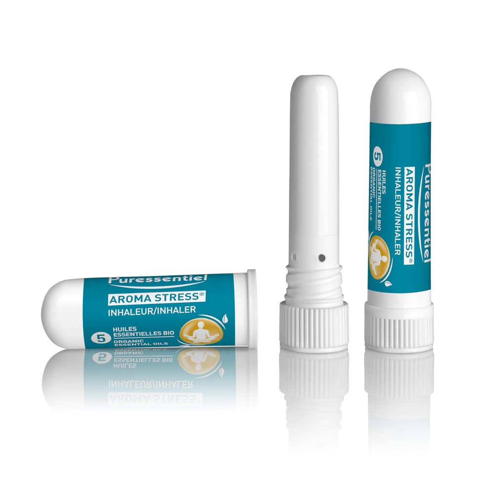 Puressentiel Aroma Stress Inhaler with 5 Essential Oils 1ml