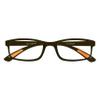 Amazotti Milano Brown Trendy Reading Glasses +1.25 | Stylish Glasses for Men & Women | Lightweight, Durable, Flexible Eye Glasses for Reading, Computer, and Screen Use view 1