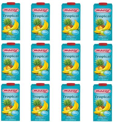 12 x Tropical Juice Drink 1 L Multi-Juice Juice