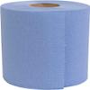 Blue Centrefeed Rolls 2 Ply Embossed Recycled Paper Towels Hand Towels Tissue Kitchen Wipe Away Wall Mounted Lockable Rolls for Commercial Factories Home Office Garage Bathroom Bulk Buy (18 Rolls) view 1