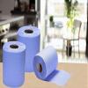 Blue Centrefeed Rolls 2 Ply Embossed Recycled Paper Towels Hand Towels Tissue Kitchen Wipe Away Wall Mounted Lockable Rolls for Commercial Factories Home Office Garage Bathroom Bulk Buy (18 Rolls) view 2