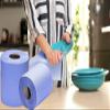 Blue Centrefeed Rolls 2 Ply Embossed Recycled Paper Towels Hand Towels Tissue Kitchen Wipe Away Wall Mounted Lockable Rolls for Commercial Factories Home Office Garage Bathroom Bulk Buy (18 Rolls) view 4