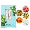 20 Count Cassia Seed Chrysanthemum Tea Bags, Eyes Brighten Liver Cleanse, Independent Triangular Bag, 100% Natural Health Tea Bag for Afternoon Tea Party Gift(No Plate) view 4