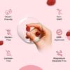 Probiotic Gummies with Prebiotics - 5 Billion CFU - 45 Days Supply - 90 Vegan Gummies - Natural Strawberry & Vanilla Flavour - Spore-Forming Bacillus Coagulans Strain & Prebiotic Fibre Inulin view 3