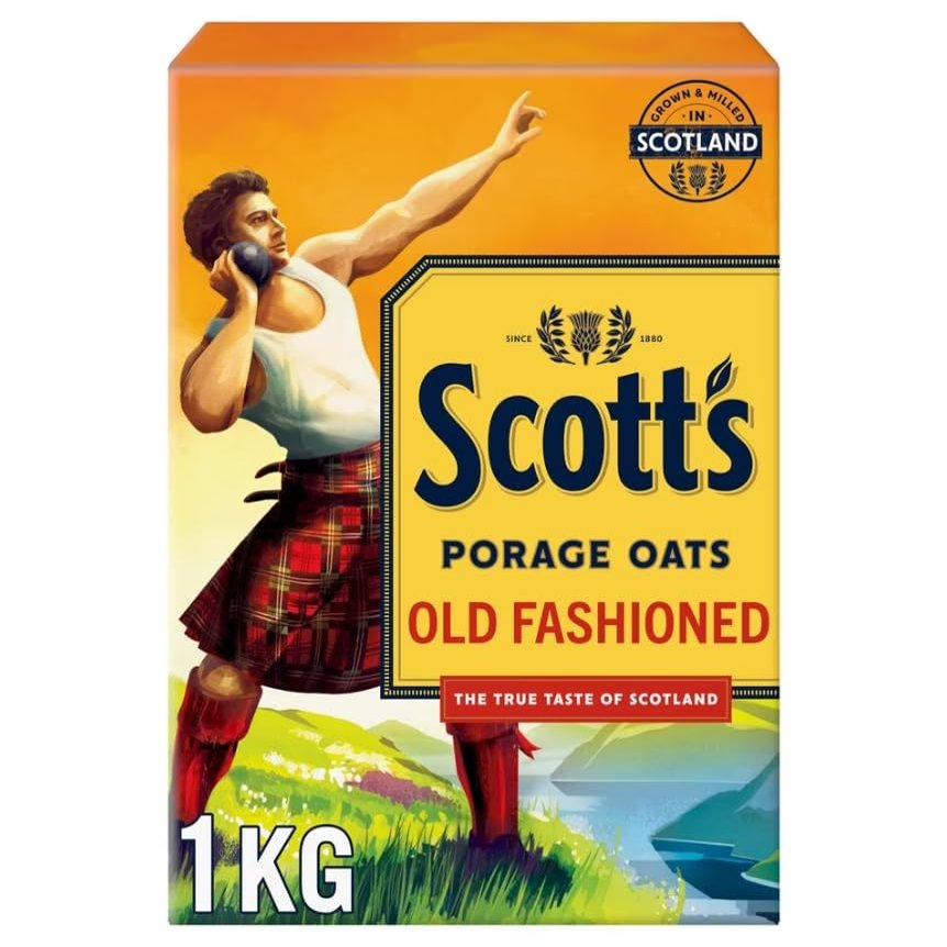 Scott's Old Fashion Oat Porridge 1kg x 10 pack