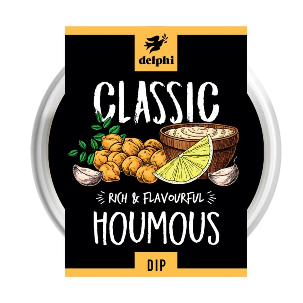 Delphi Classic Houmous Dip 170g x 20 Pack