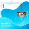 ARDILA VEELA Sauna Oil Cup Holder, Aromatherapy Diffuser for Spa, Sauna Accessories view 2