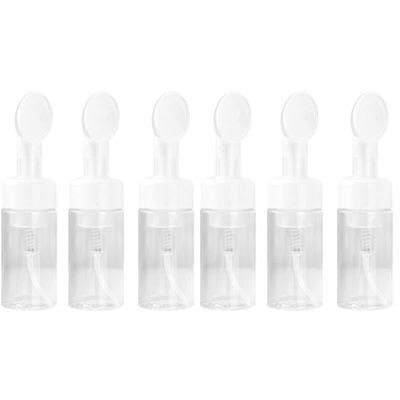 FRCOLOR 6pcs Portable Foaming Bottle Convenient Shower Gel Foaming Dispenser Bottle Travel Dispenser Cosmetics for Face Washing