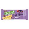 Go Ahead Crispy Fruit Slice Forest Fruit, Apple, Raspberry 3 pack (18 bars in total) view 3