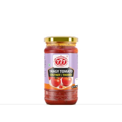 777 Tangy Tomato Chutney / Thokku 300gr x 10 Pack