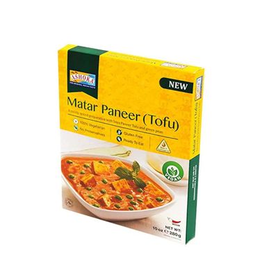 Ashoka Matar Paneer (Tofu) 280gr x 20 Pack