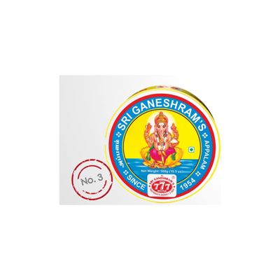 777 Appalam - Dia 4" No:3 200gr x 20 pack