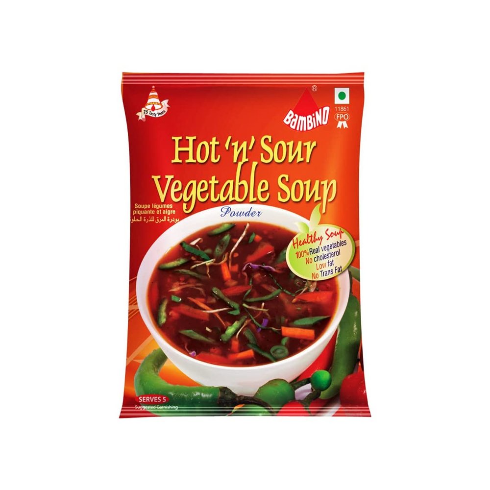 Bambino Hot n Sour Soup 12x40gr x 2 Pack