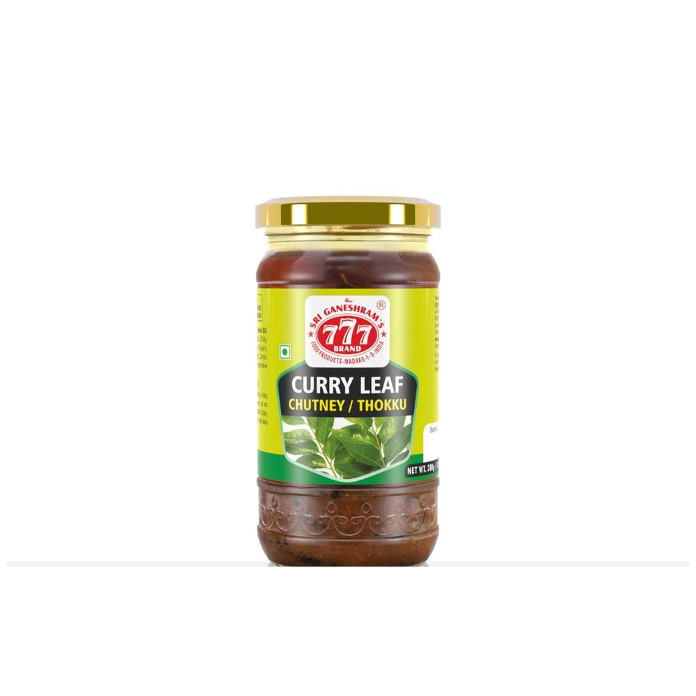 777 Curry Leaf Chutney / Thokku 300gr x 10 Pack