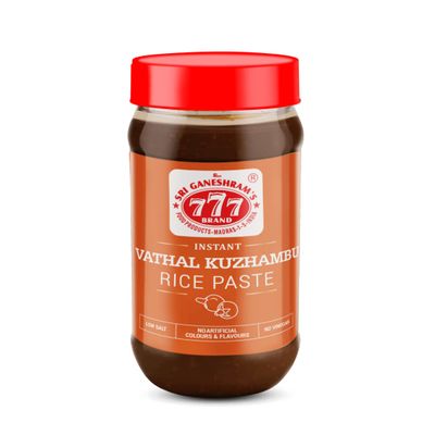 777 Vathal Kuzhambu Rice Paste 300gr x 10 Pack