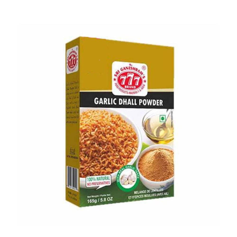 777 Garlic Dhall Rice Powder 165gr x 20 Pack