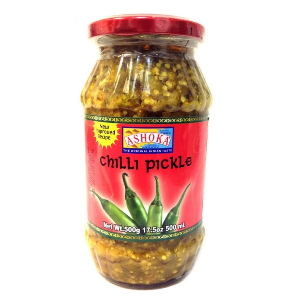Ashoka Chilli Pickle 500gr x 20 Pack