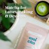 Everyday Matcha Green Tea Powder 100g by Moicha - Latte Grade Japanese Green Tea from Uji Japan - Enjoy in Matcha Latte, Smoothies, Baking view 2
