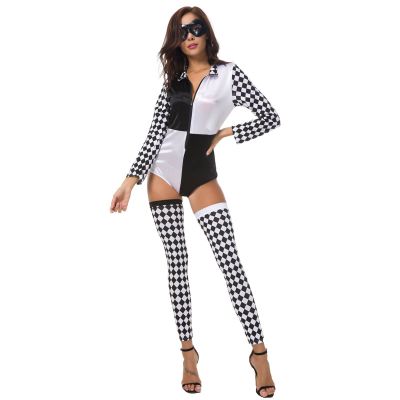 Adult Outfit Circus Costume Masquerade Sexy Uniforms Role Play Clothes Performance Costume,As Photo,XL