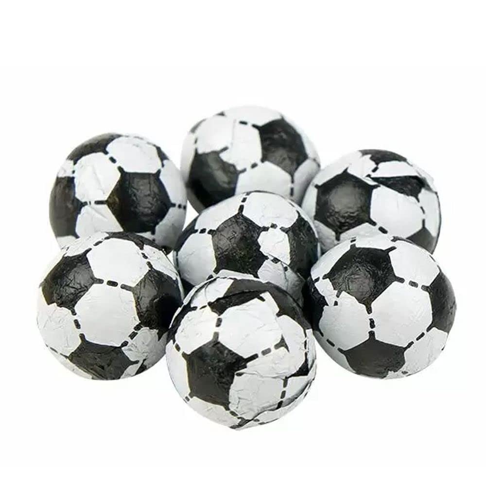 Black and White Chocolate Footballs - 500g Chocolate Sweets