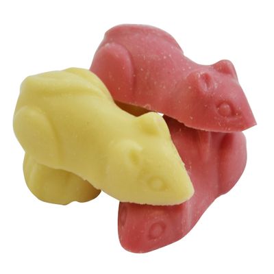 Pink and White Mice - 1000g Chocolate Sweets