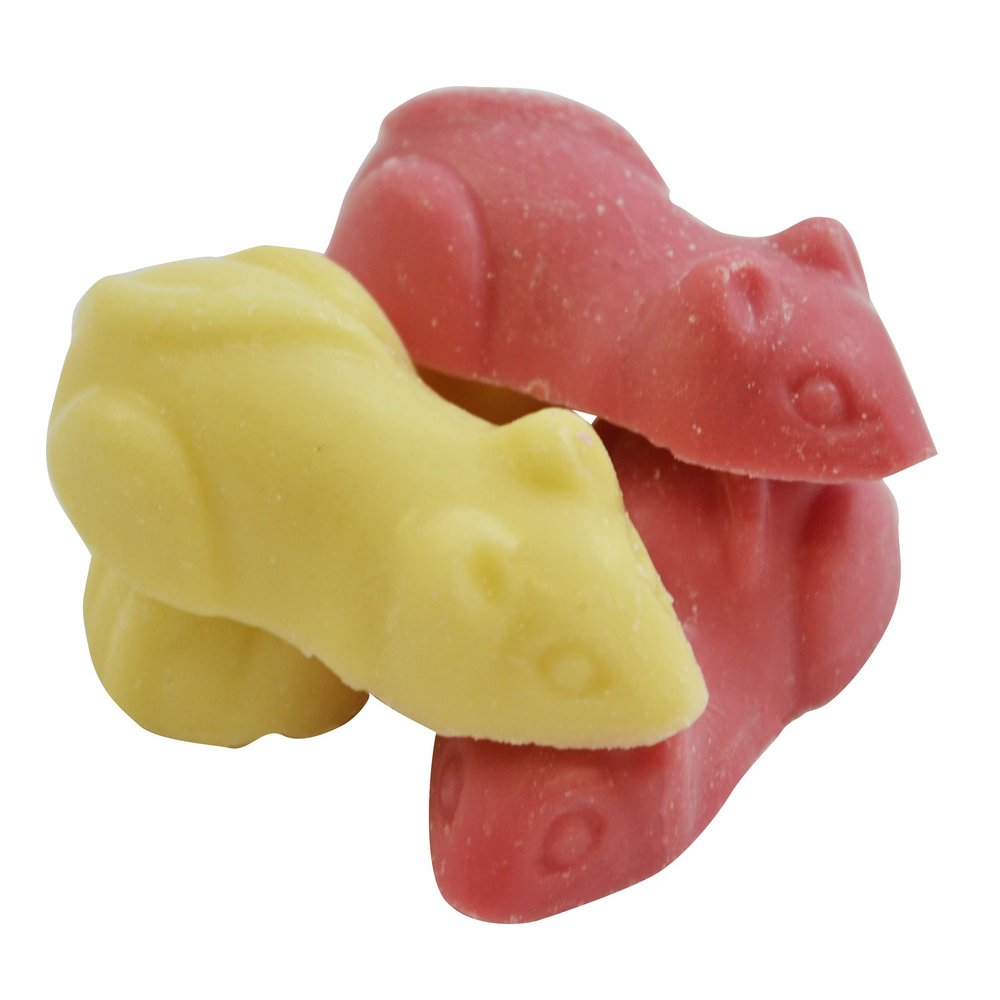 Pink and White Mice - 1000g Chocolate Sweets