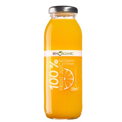 BenOrganic 100% Orange Juice 250ml x 10 Bottles