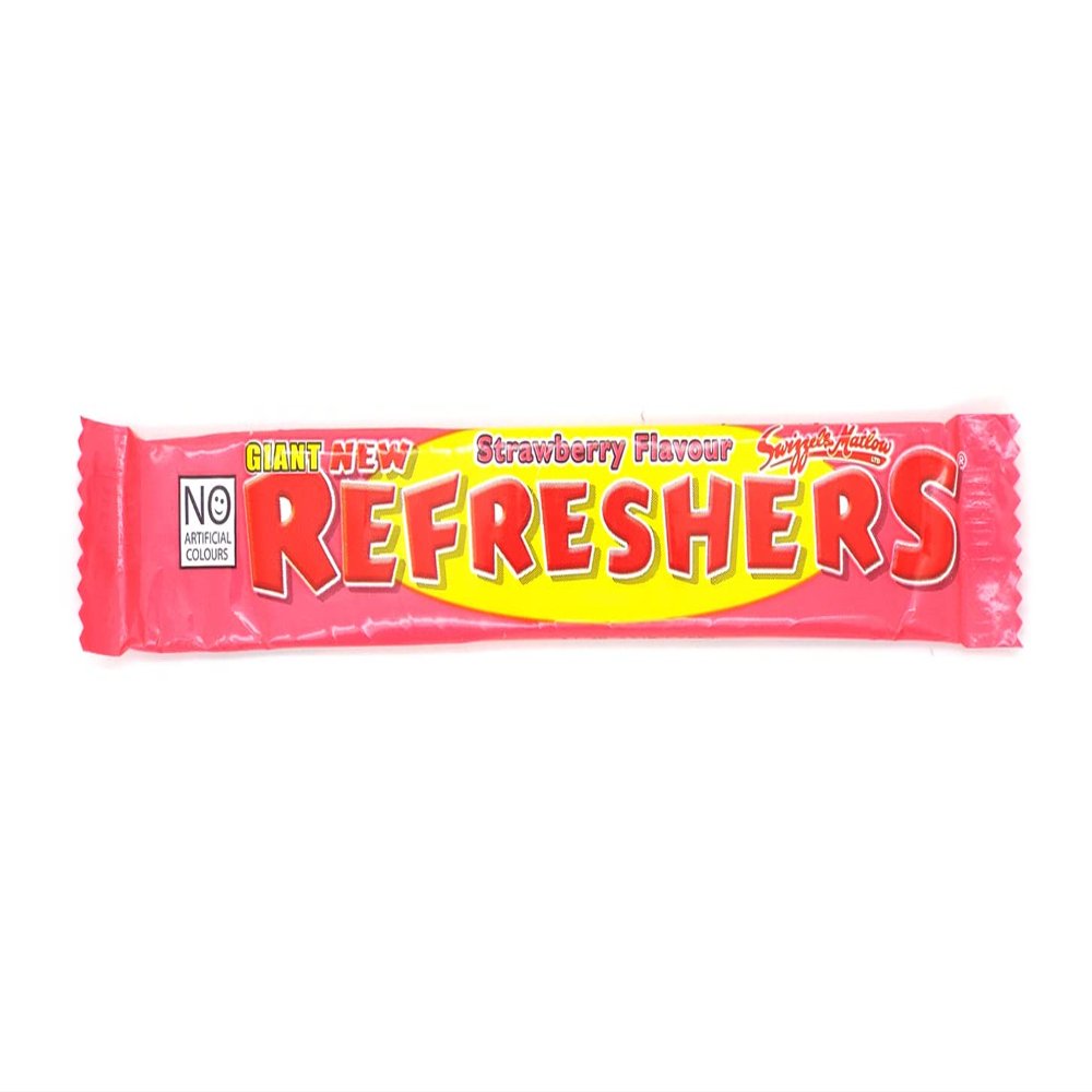 Refreshers Strawberry Chew Bar - 10 Chew Bars Sweets